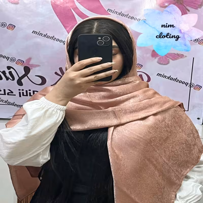روسری پتینه وارداتی قواره دار دست دوز 