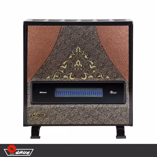 بخاری گازی ایران شرق 9000 طرح کاسپین مدل SH90 شقایق