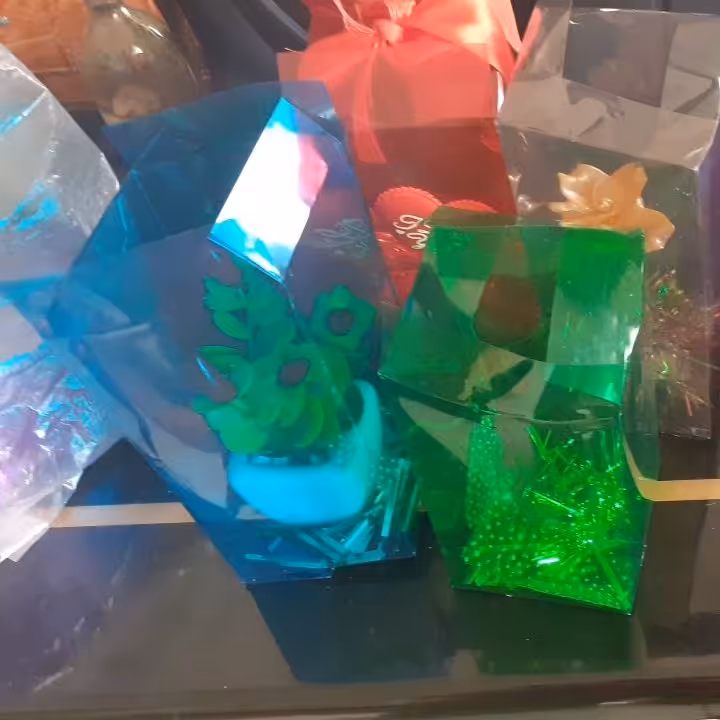 جعبه های کادویی شیشه ای شیک