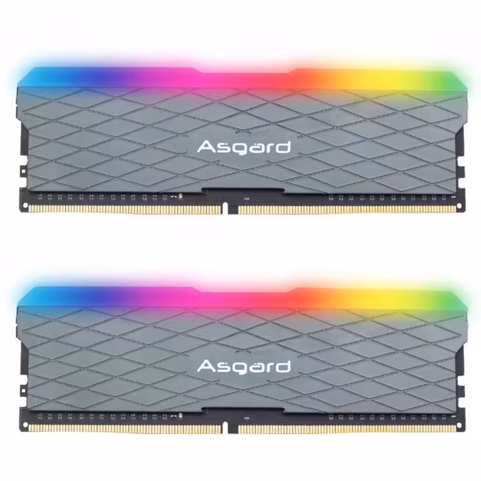 رم کامپیوتر DDR4 دو کاناله 3200 مگاهرتز CL16 آسگارد LOKI W2 RGB ظرفیت 32 گیگابایت