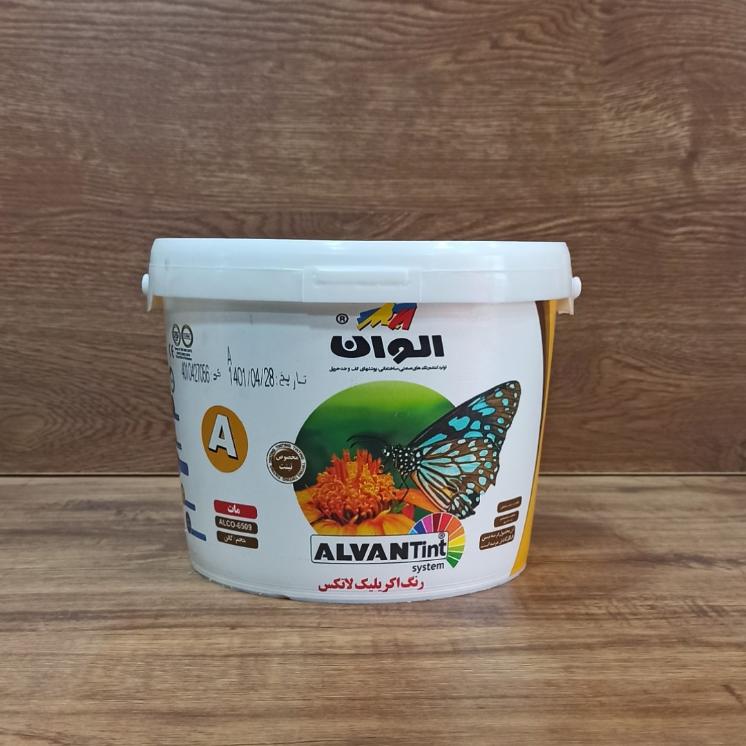 رنگ آکلریلیک مات استخوانی ( ترکیب کامپیوتری) 4 کیلویی 