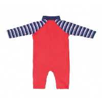 سرهمی شنا پسرانه ضد UV طرح ملوانی (3 تا 6 ماه) Archimede Marin Boy UV Combi