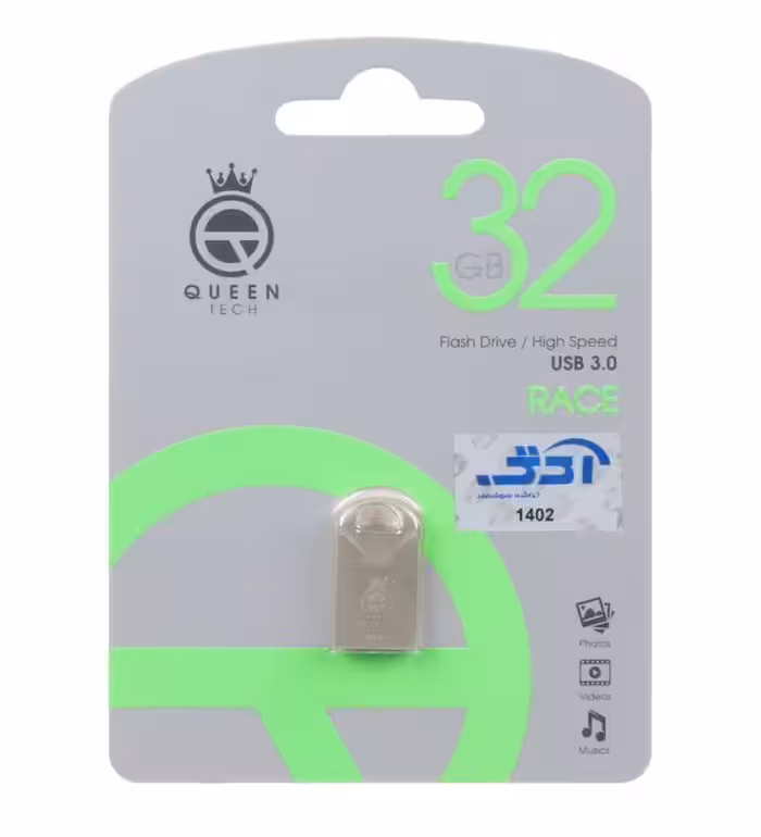 فلش مموری کوئین تک مدل Race USB3.0 ظرفیت 32 گیگابایت