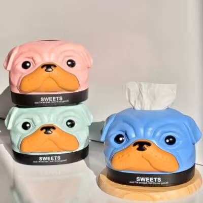 جا دستمال عروسکی طرح سگ