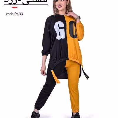 ست زنانه دو رنگ GO