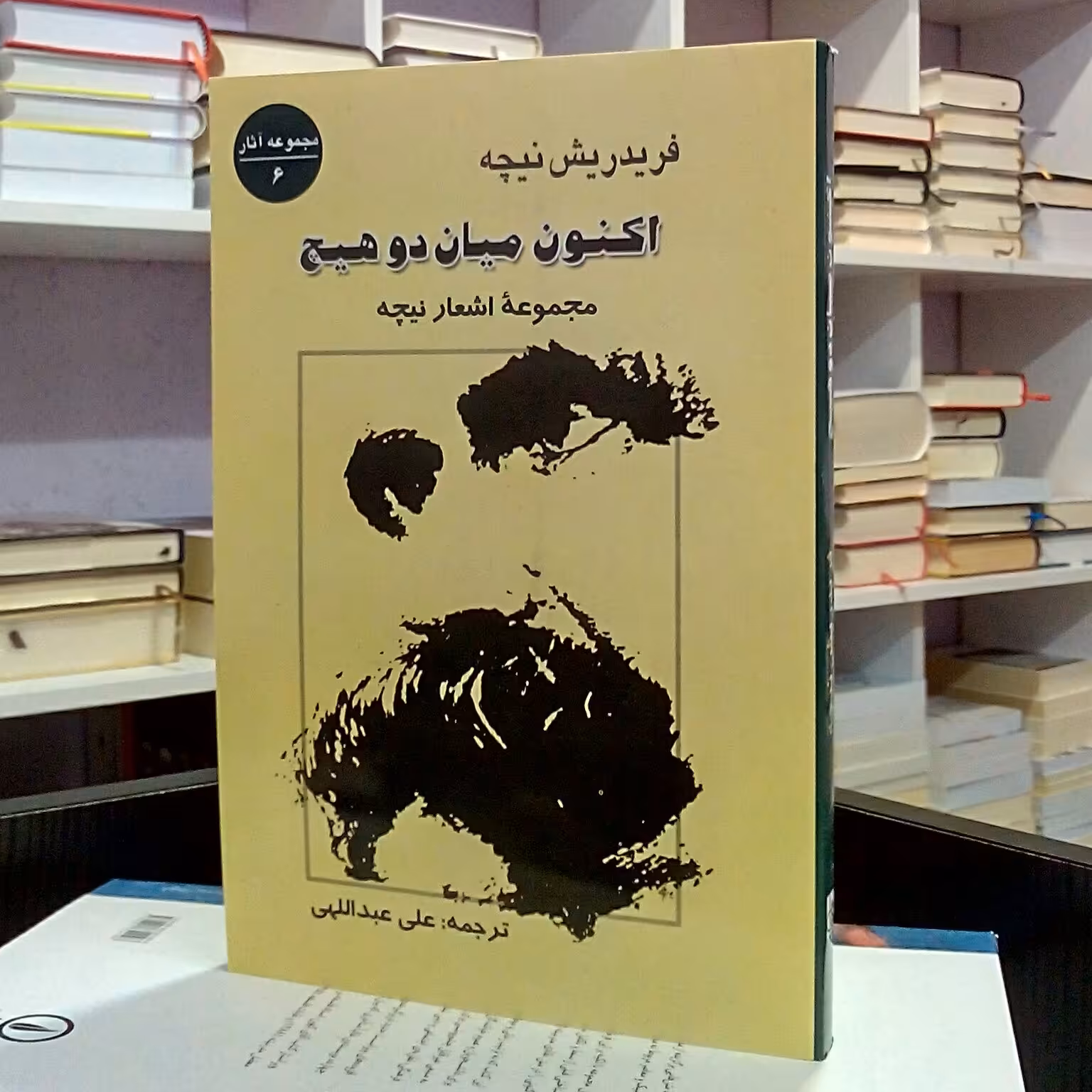 اکنون میان دو هیچ ، اشعار نیچه ، علی عبداللهی
