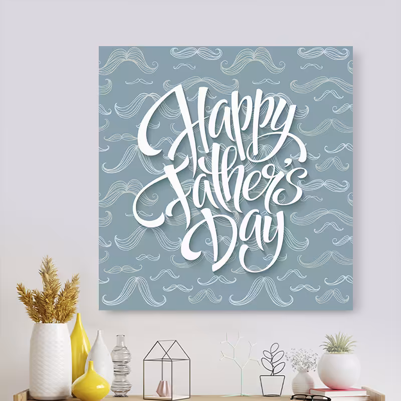 تابلو شاسی مدل هدیه روز پدر کد S165