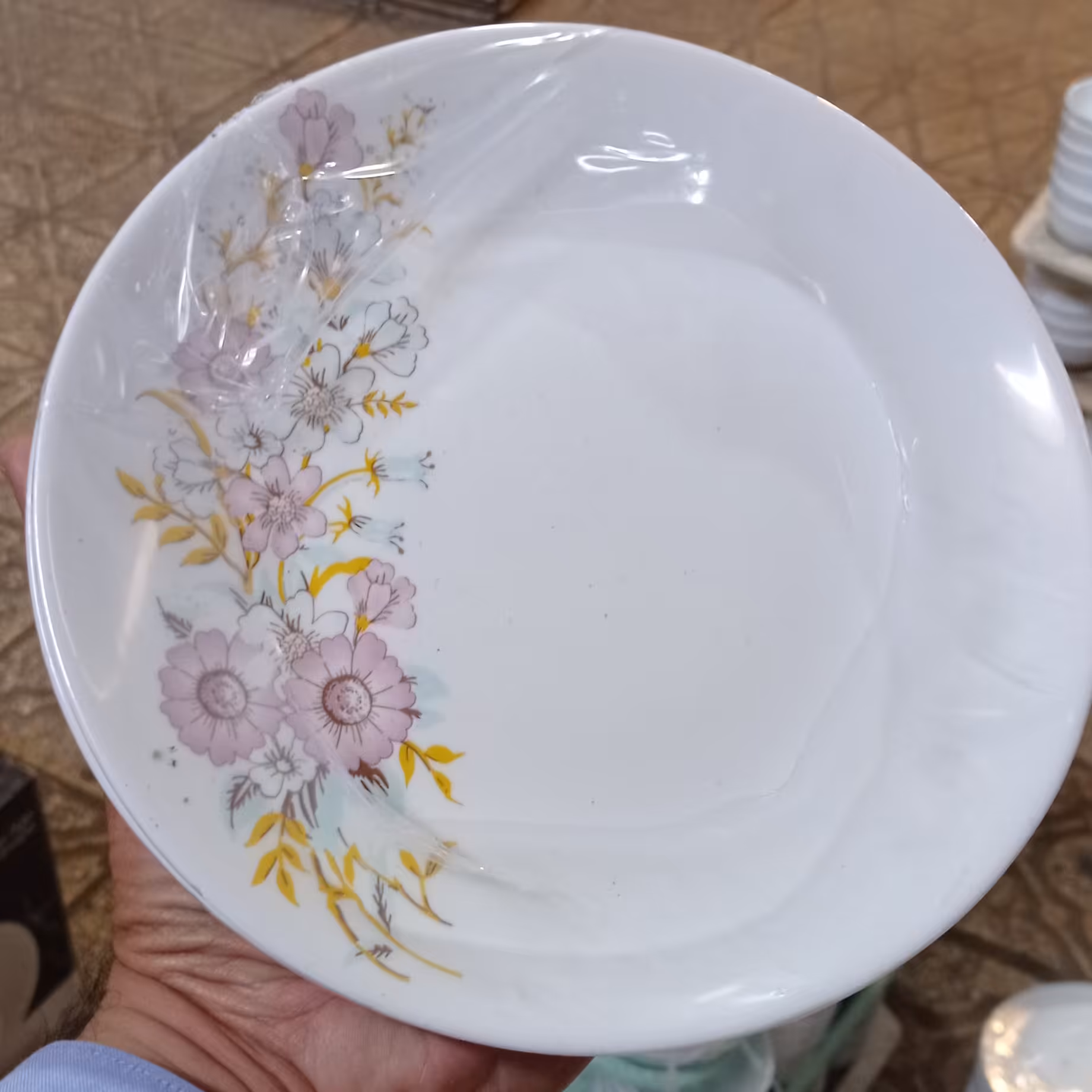 سرویس آرکوپال طرح شاخه گل صورتی