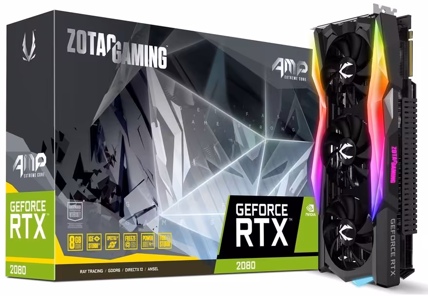 کارت گرافیک زوتک مدل GeForce RTX 2080 AMP Extreme Core با حافظه 8 گیگابایت