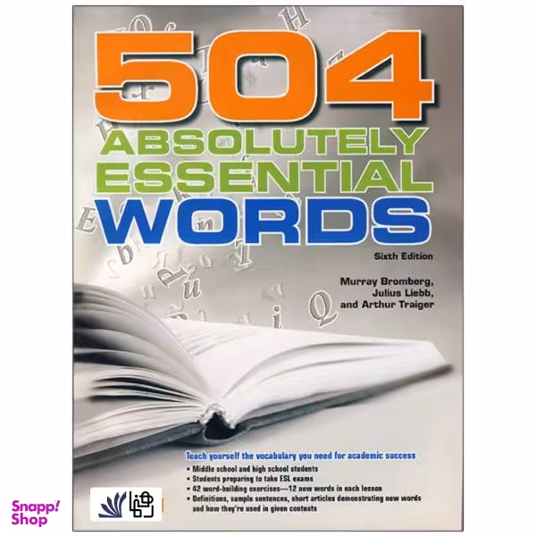 کتاب 504Absolutely Essential Words 6th / اثر Murray Bromberg انتشارات رهنما