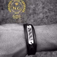 دستبند سه دور چرم