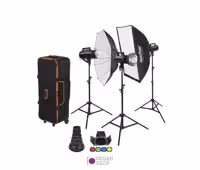 کیت فلاش استودیویی پر سرعت Godox GEMINI GS300II با قدرت 300 ژول