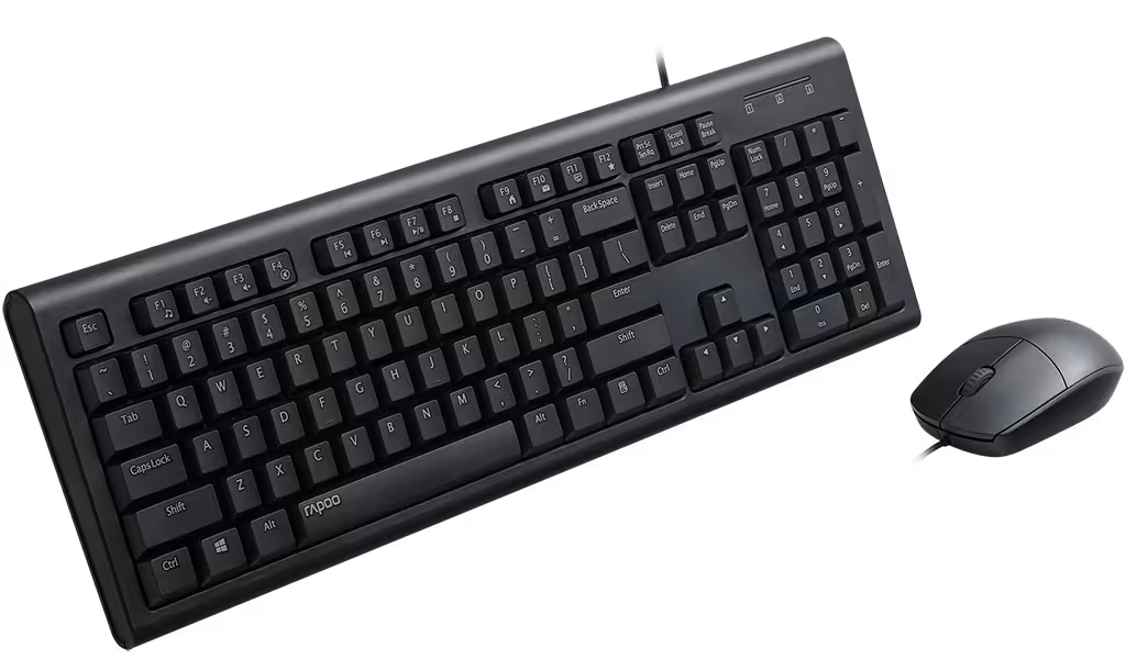 کیبورد و ماوس رپو Keyboard and Mouse RAPOO NX1700