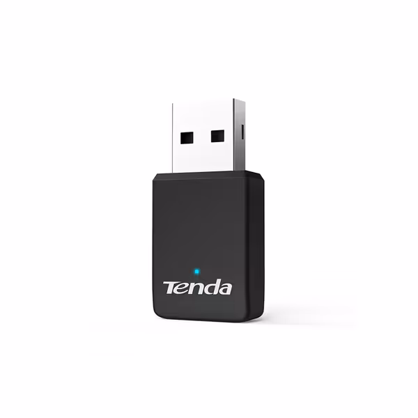 کارت شبکه USB بی‌ سیم و دوباند AC650 تندا مدل Tenda U9