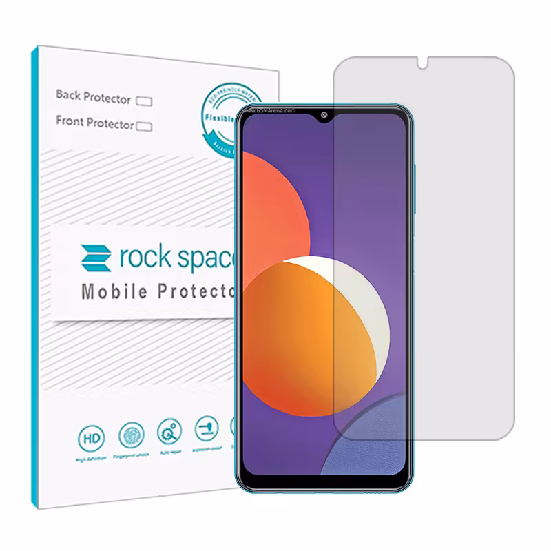 گلس سامسونگ M12 مدل نانو هیدروژل شفاف برند راک اسپیس کد S