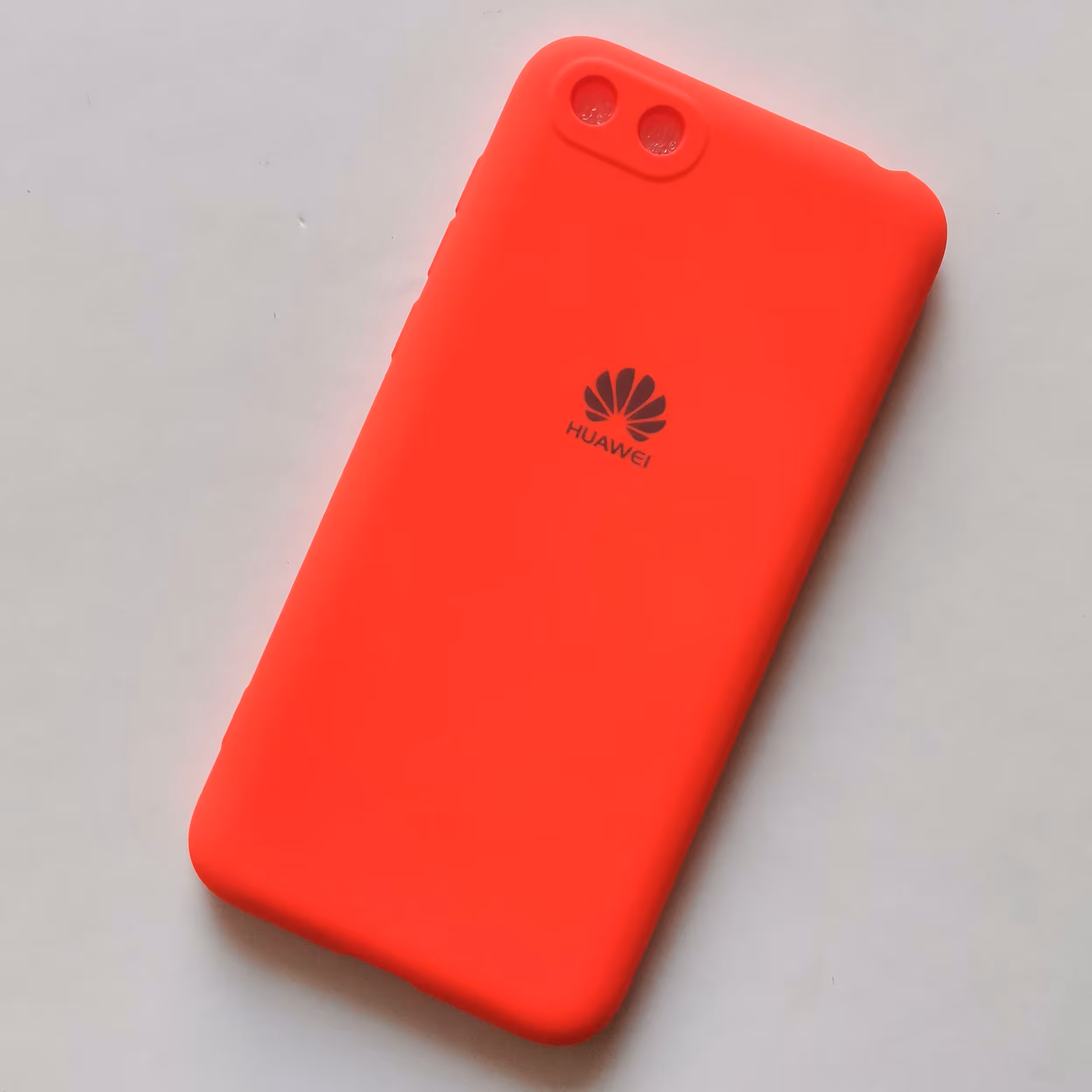 قاب سیلیکونی پاک کنی نارنجی فسفری گوشی هوآوی Y5 prime 2018 و Honor 7s