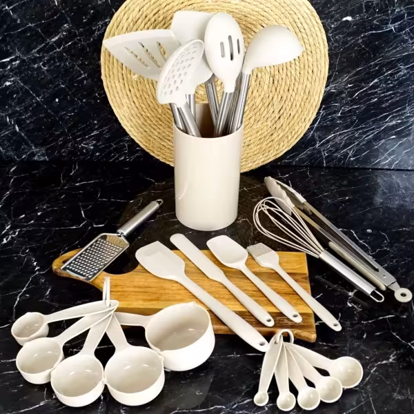 ست 26 پارچه کفگیر ملاقه سیلیکونی