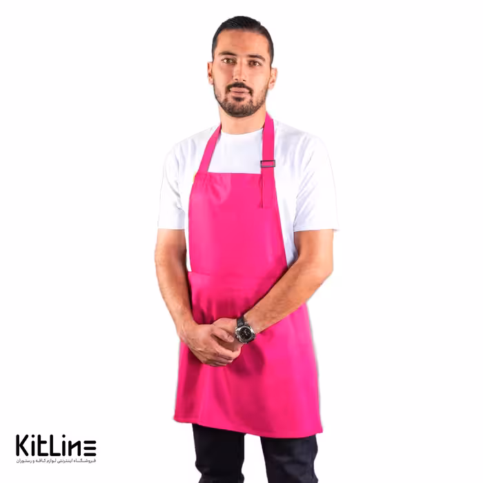 پیشبند ترگال کجراه سرخابی پوشاکو