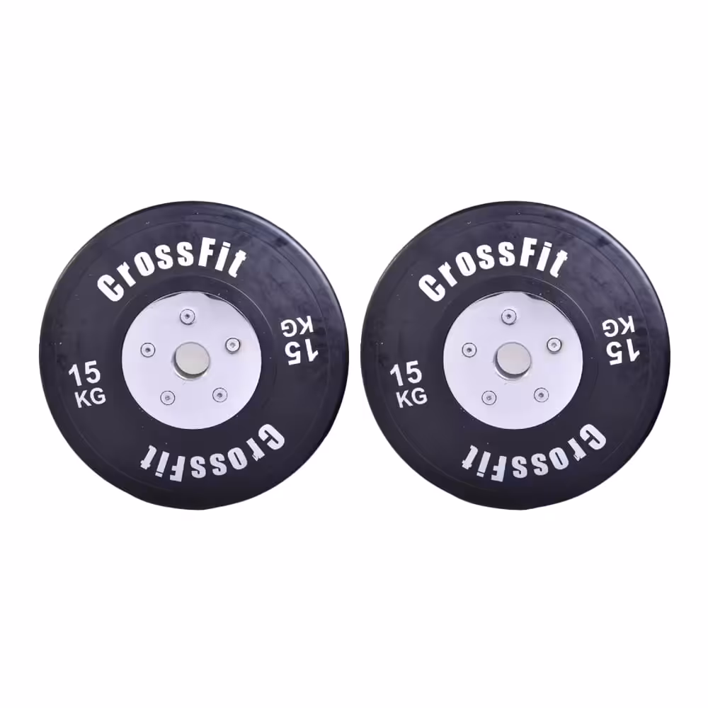 صفحه هالتر مشکی کراسفیت وزن 15 کیلوگرم