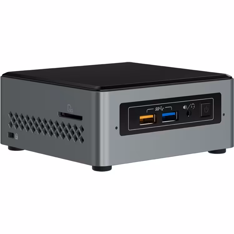 کیس آماده اینتل مدل NUC6CAYH با پردازنده سلرون