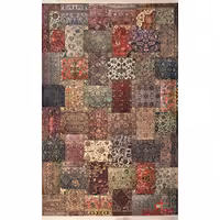 فرش ماشینی کلاریس کلکسیون چهل تیکه کد 100501