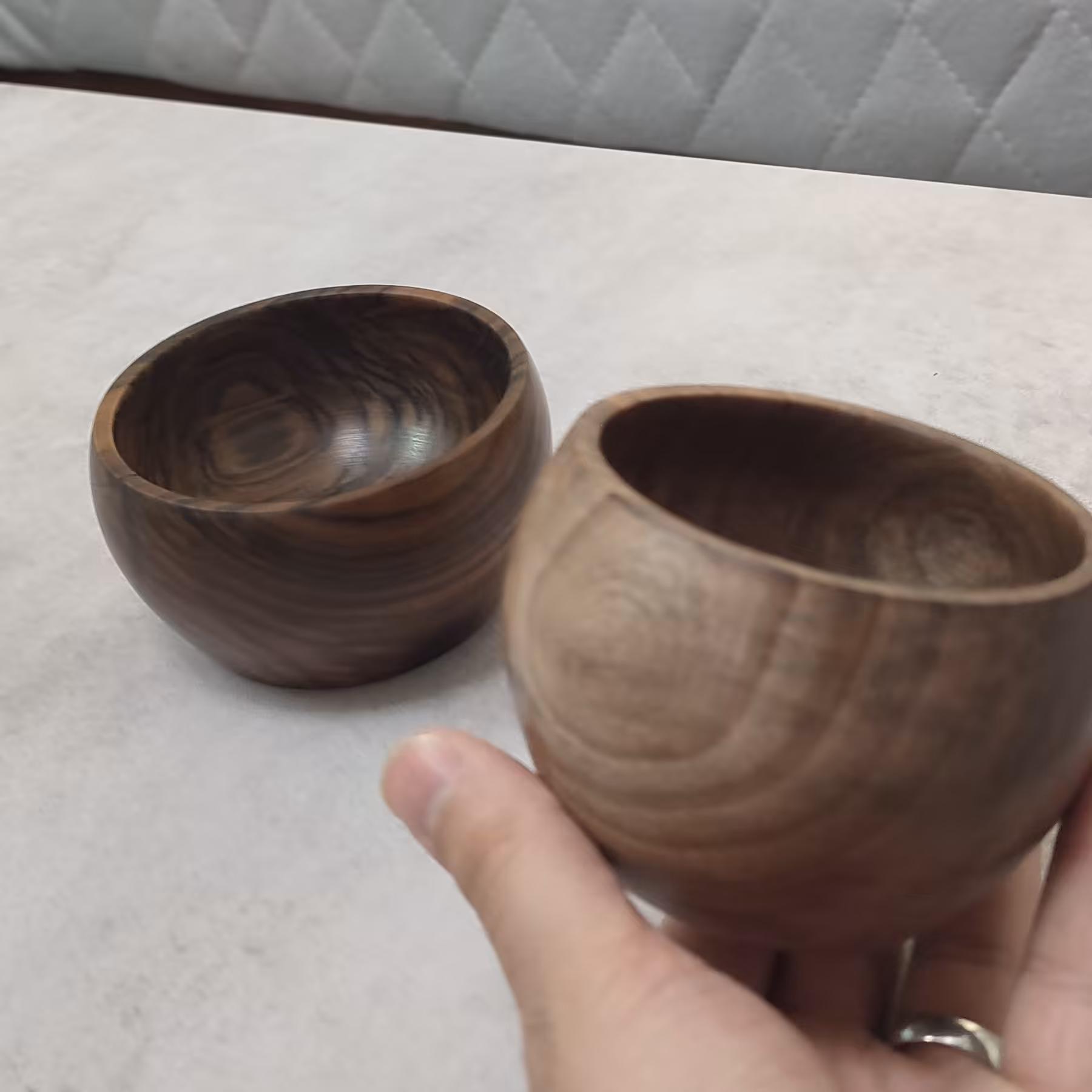پیاله چوبی. کوچک