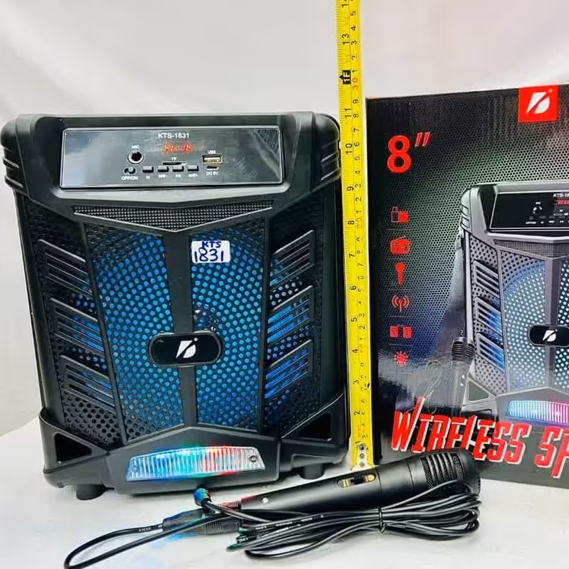 اسپیکر بلوتوثی قابل حمل مدلKTS 1831  (باضمانت )