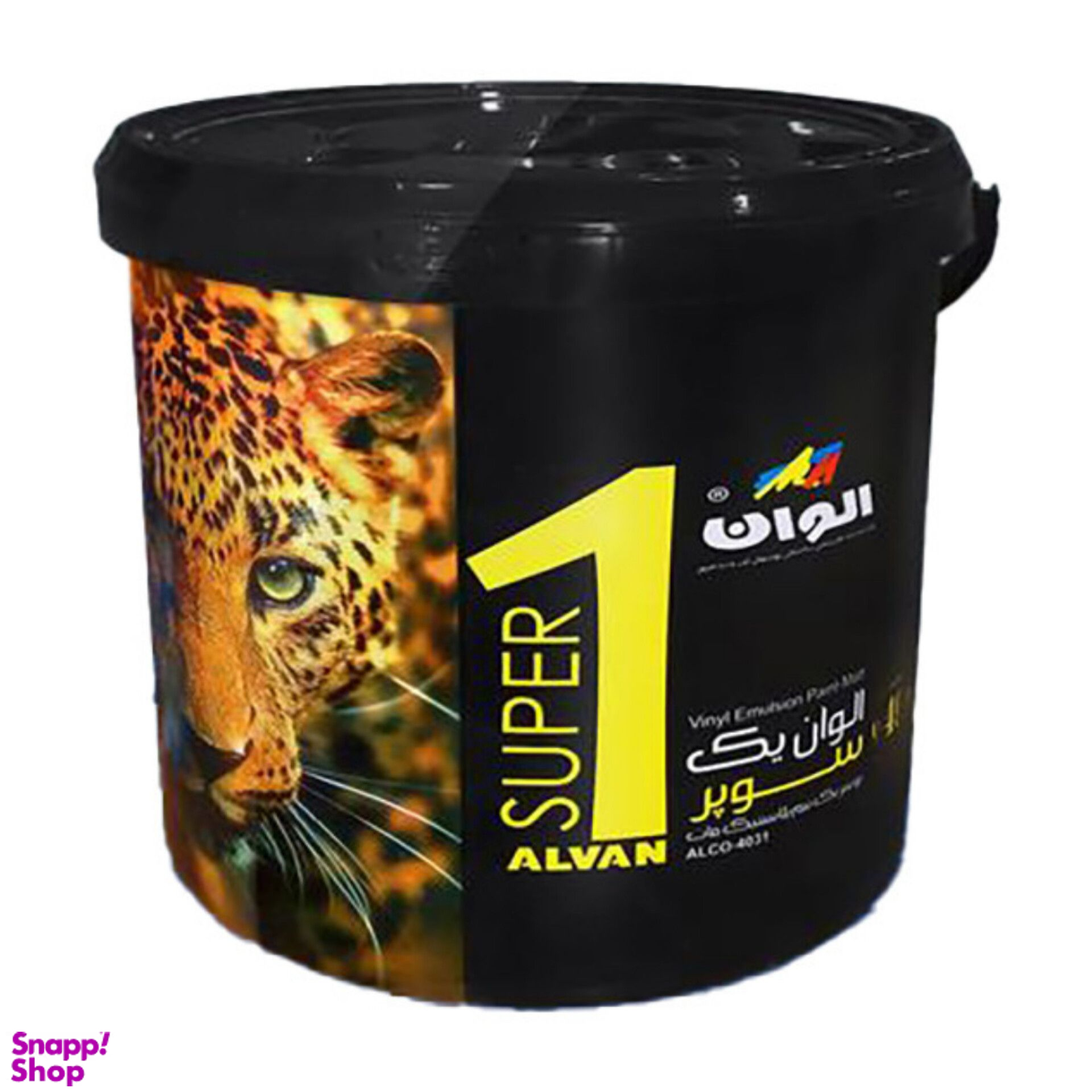 پوشرنگ نیمه پلاستیک سوپر الوان کد 154 وزن 125 کیلوگرم