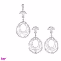 نیم ست نقره اقلیمه کد NN342