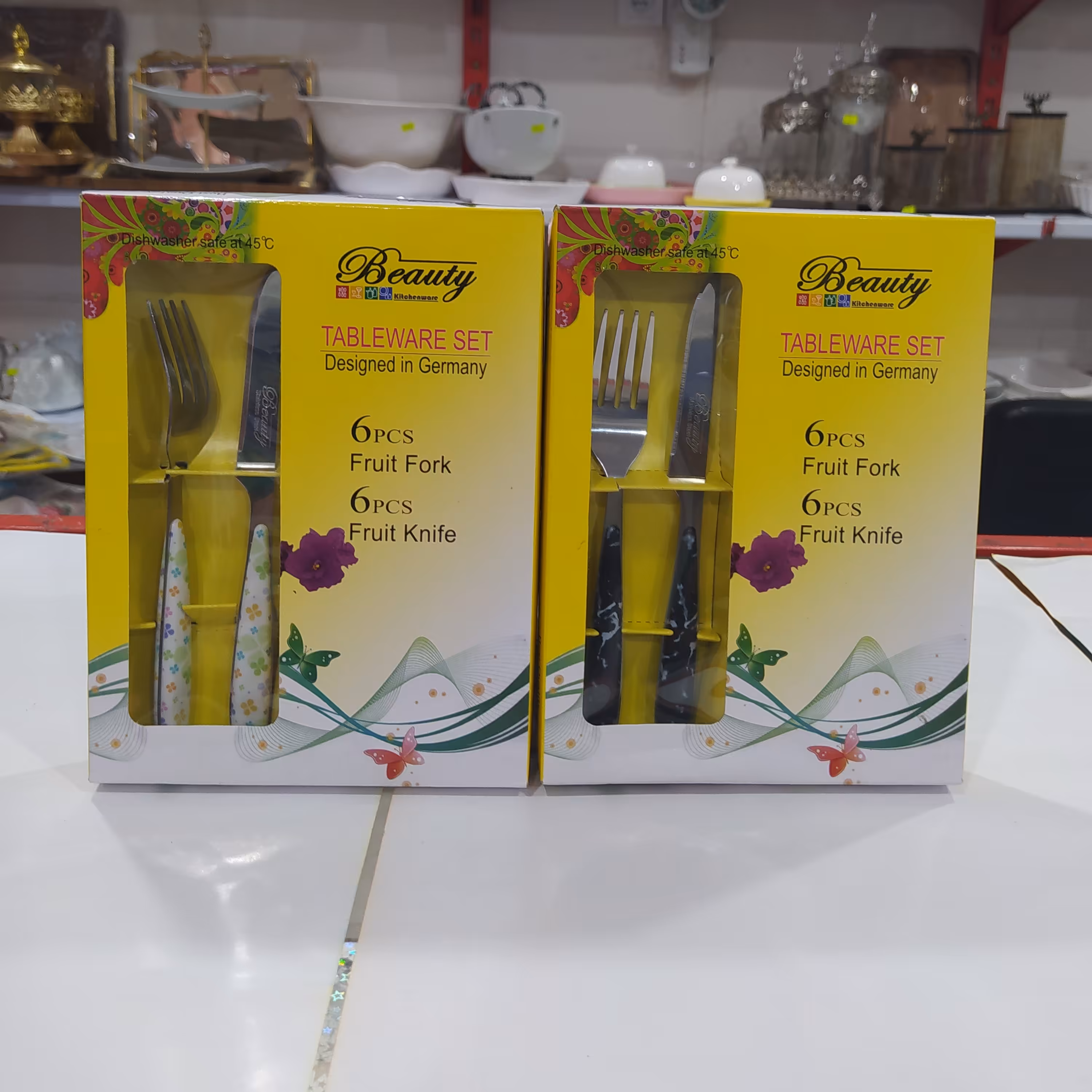 سرویس چاقو و چنگال سرامیکی 