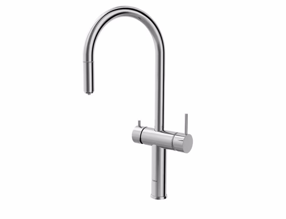 شیر ظرفشویی دومنظوره شلنگدار کسری مدل آکورد