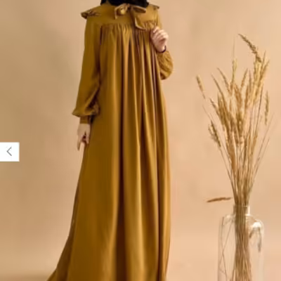 رویه زنانه کرپ مدل مانتو عبایی چین دار سایزبندی کامل با قیمت باور نکردنی