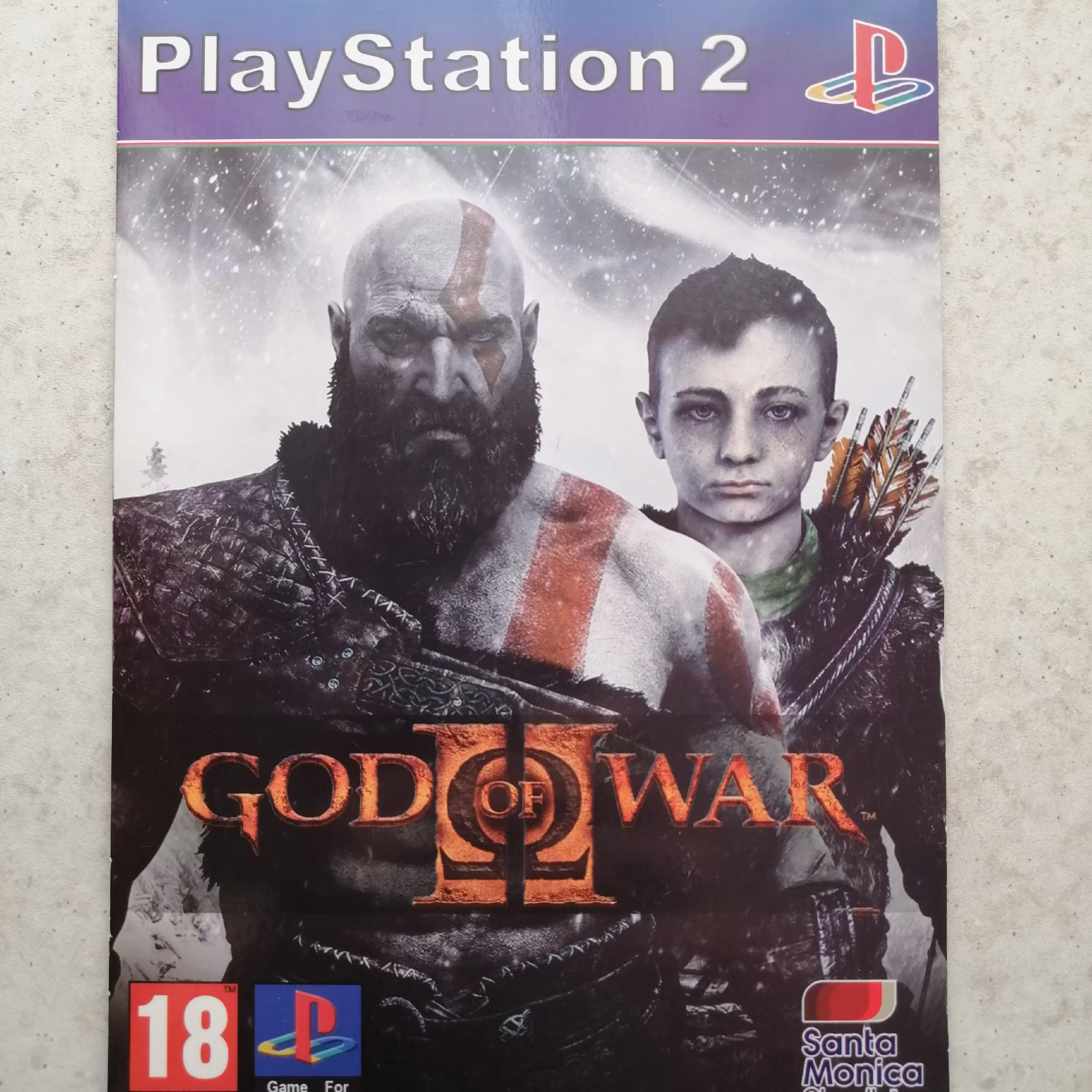 بازی گادآووار 2 god of war2 پلی استیشن2 playstation2 پلی استیشن