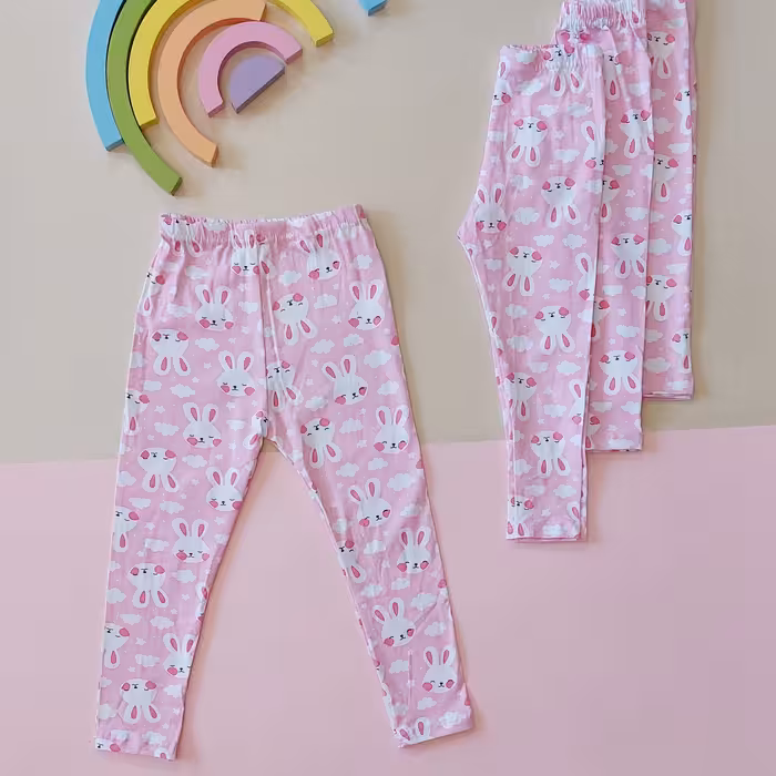 شلوار  بچگانه ساپورتی خرگوشی