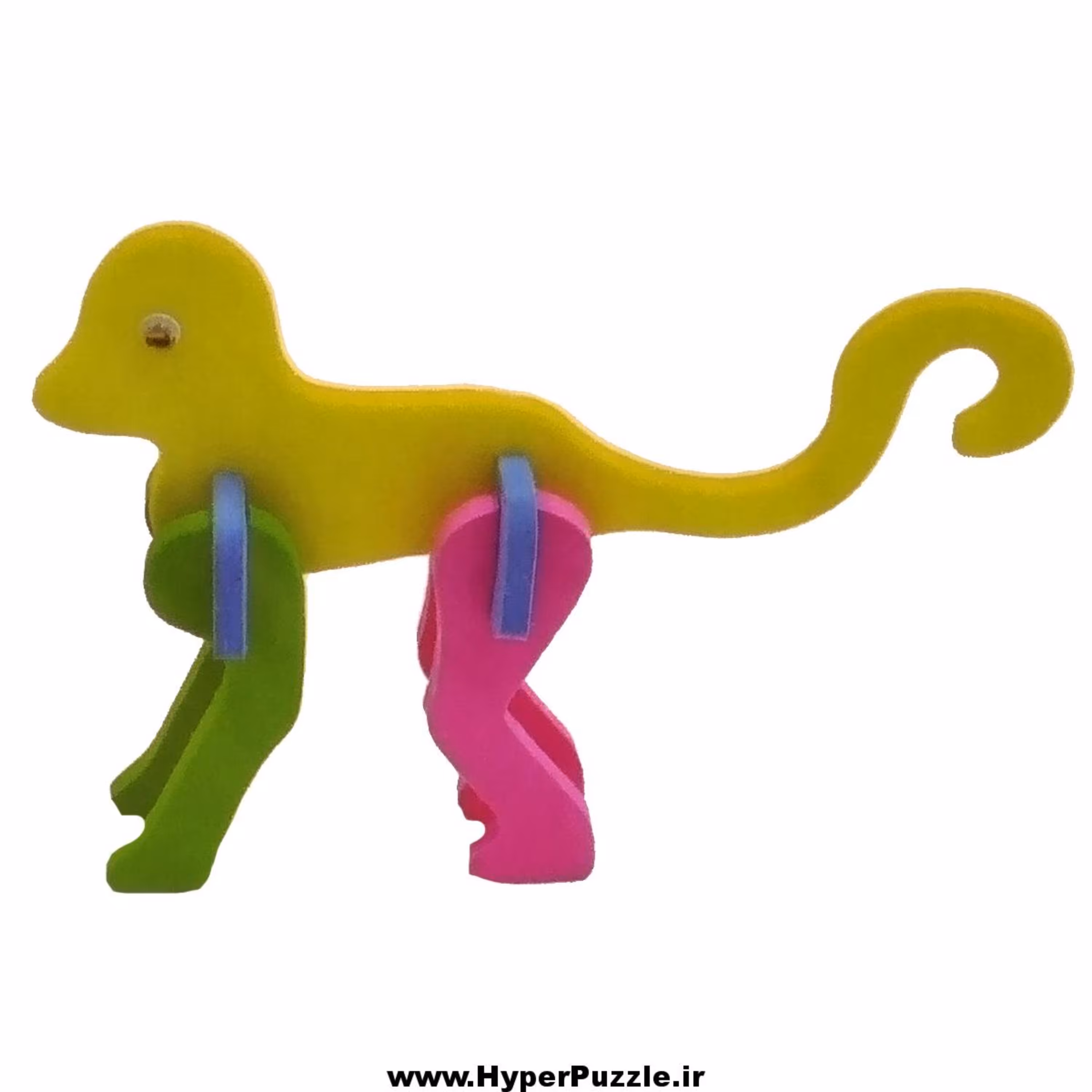 پازل فومی سه بعدی طرح میمون 