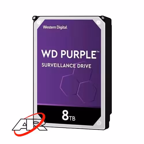 هارد دیسک اینترنال وسترن دیجیتال مدل **Purple 8TB WD80PU
