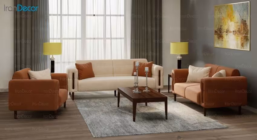 سرویس مبل راحتی نیلپر مدل سیروم Sirom NHSS868