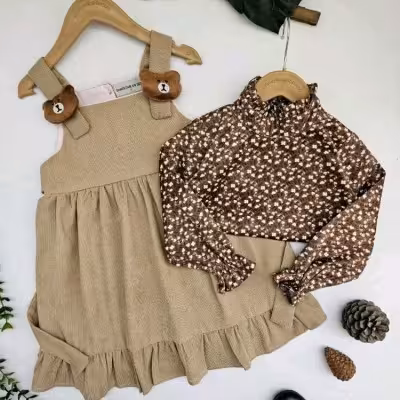 شومیزسارافون شکوفا رنگ وسایزبپرس