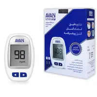 دستگاه تست قند خون آوان مدل AGM01 به همراه 25 عدد نوار تست قند خون