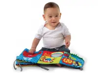 آویز تخت کتابچه پارچه ای کودک  playgro مدل 183444