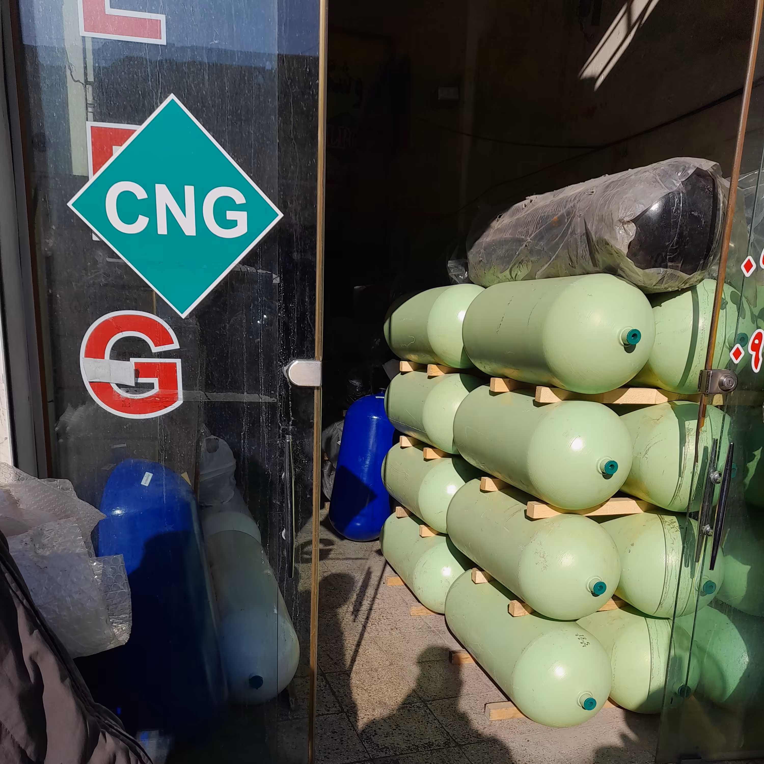 کپسول cng پژو 75 لیتری(13 کیلویی )