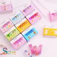 ست چسب واشی 4 عددی طرح میوه ای و کارتونی 