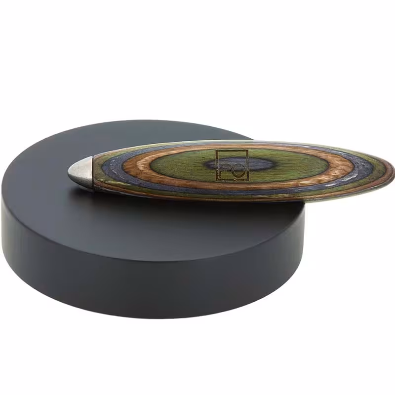 خرید خودکار فوراور مدل Cuban With Base رنگارنگ همراه با سینی رومیزی