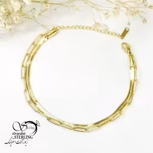 دستبند استیل ماری و دیپلمات کد 5998