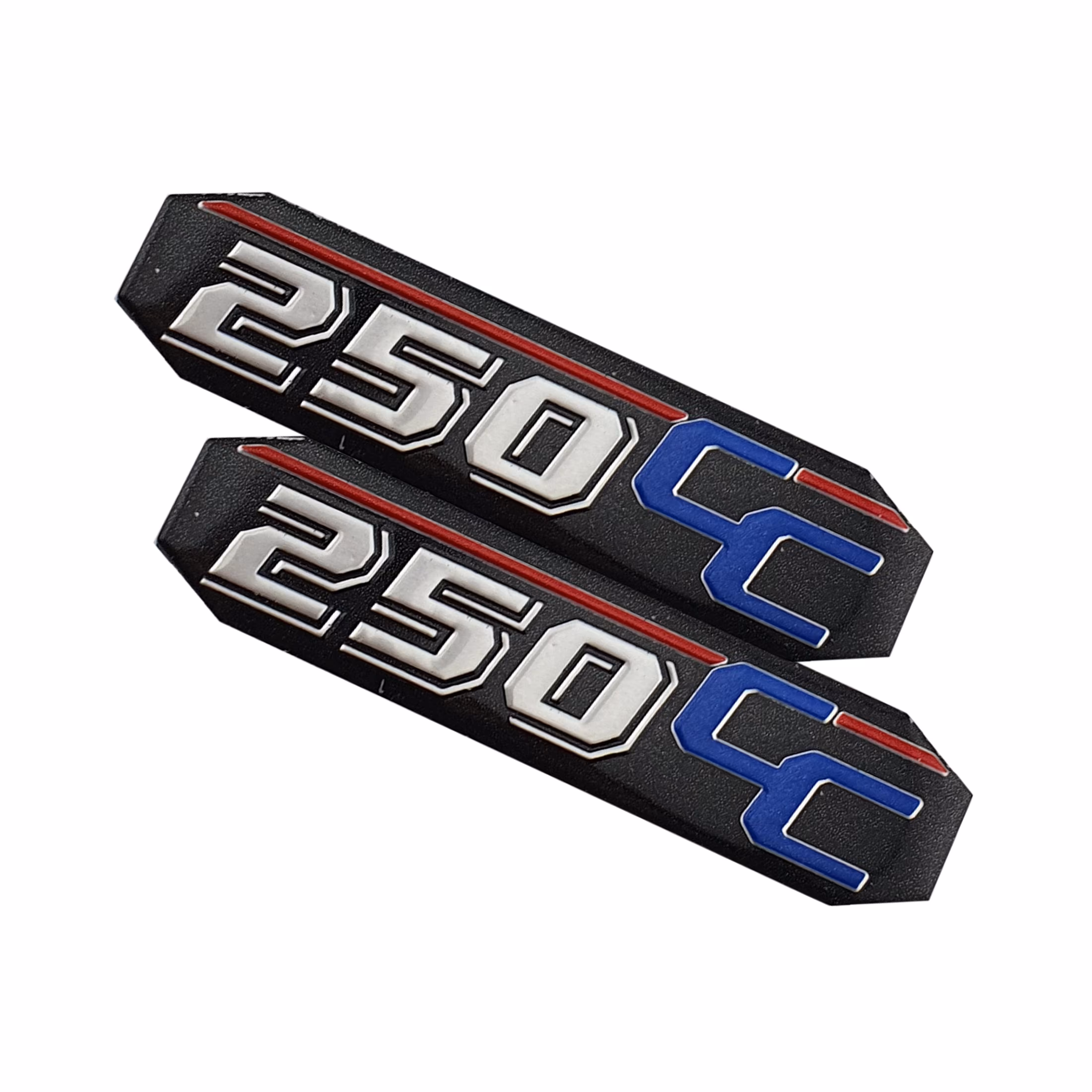 آرم قاب بغل ژله ای مشکی 250 CC موتور سیکلت 