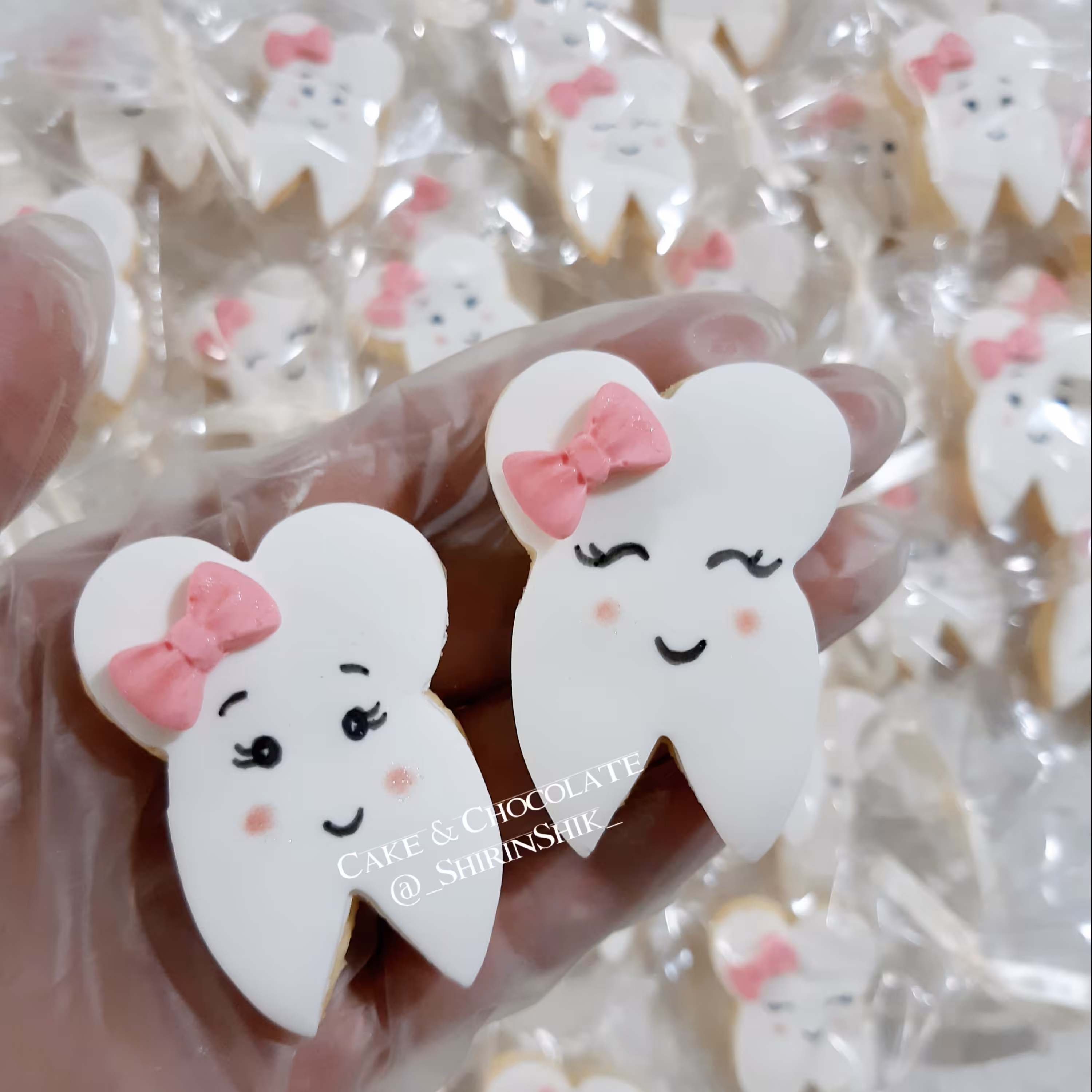 کوکی دندونی  گیفت جشن دندونی  کوکی فوندانتی 