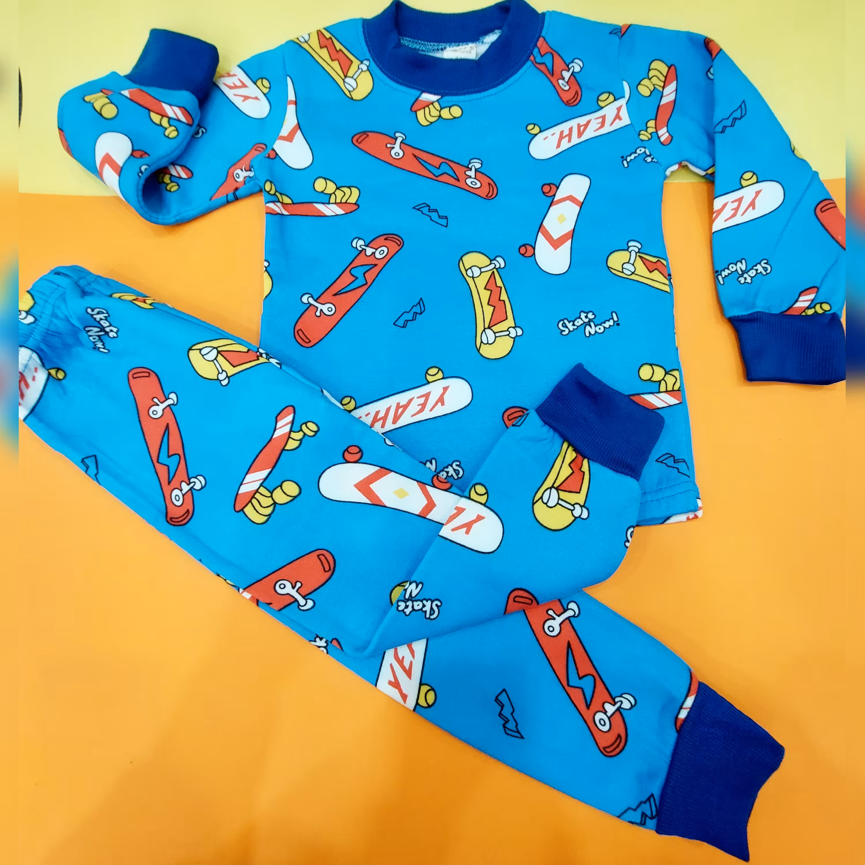 بلوز شلوار  پسرانه تو کرکی( مناسب 1تا3 سال)