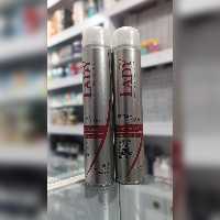 تافت و اسپری فیکساتور مو لیدی مدل Super Strong حجم 500ml