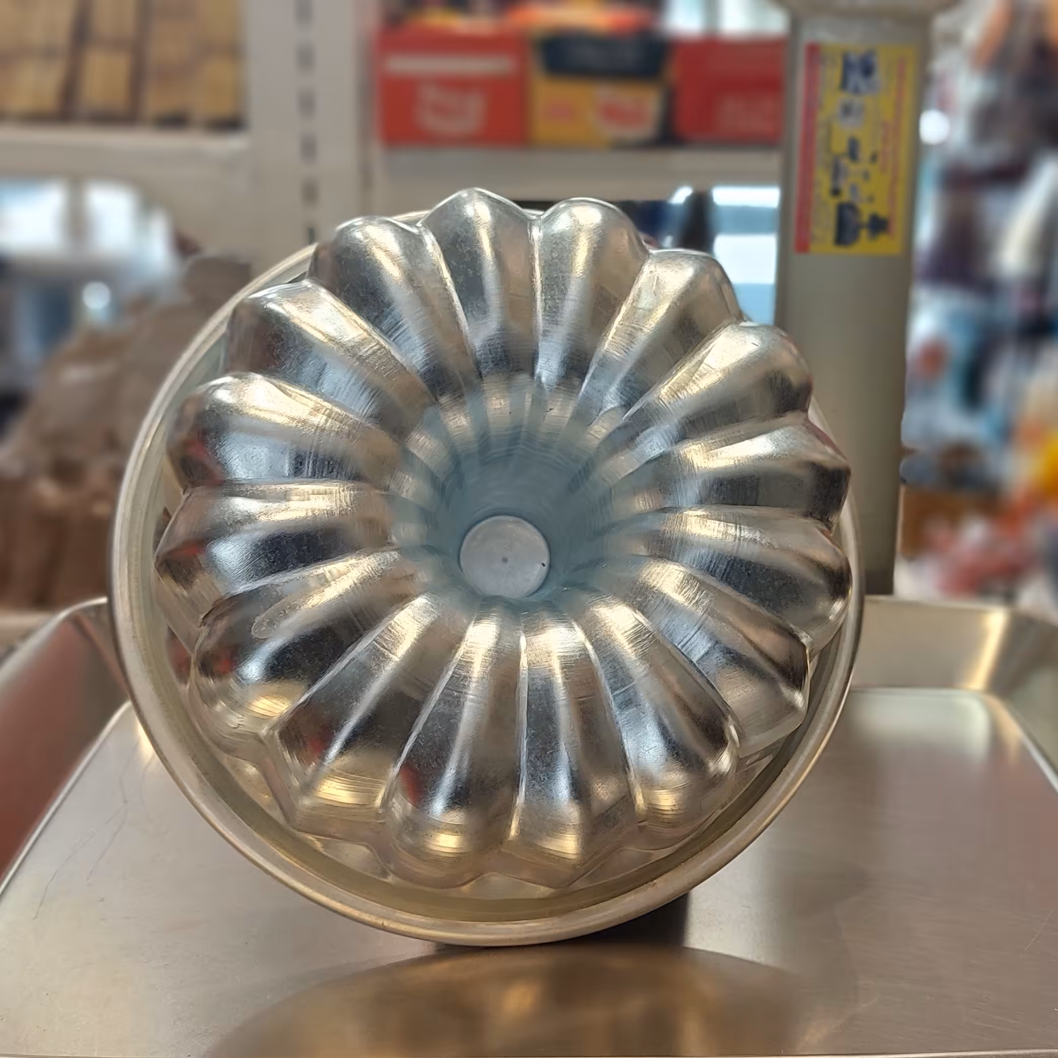 قالب کیک و دسر  آلومینیوم مدل 7007 شیفون دار