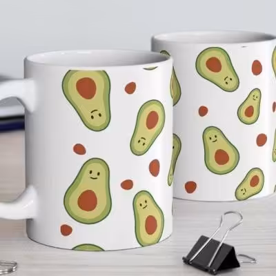 ماگ طرح آواکادو